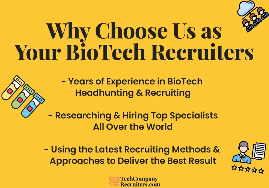 Why Choose TechCompanyRecruiters as BioTech Recruitment Services Provider